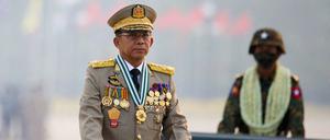 General Min Aung Hlaing am 27. März 2021.