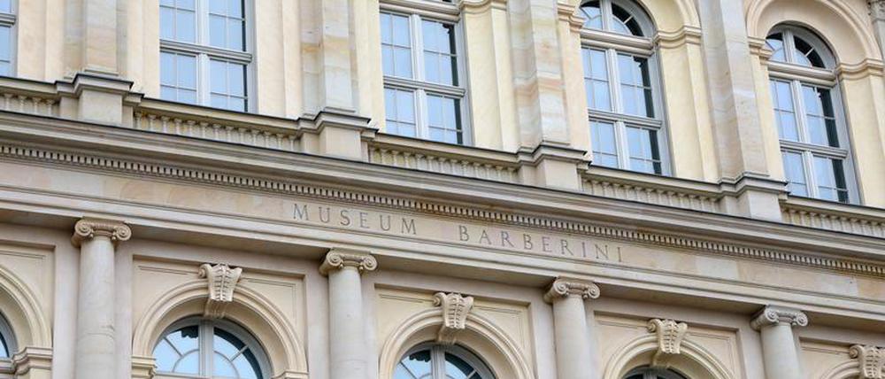 Das Museum Barberini öffnet am Montag (31. Oktober) mit verschärften Sicherheitsvorkehrungen.