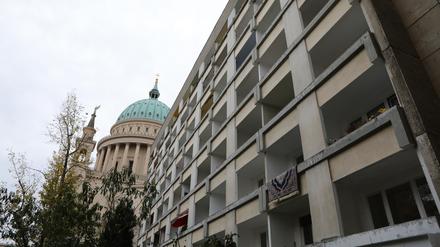 Der Wohnblock „Staudenhof“ soll abgerissen werden.