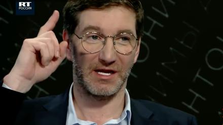 Russia Today (RT) entlässt seinen Moderaten und Senderchef Anton Krassowski.