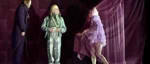 Max Simonischek, Bernd Moss, Lorena Handschin spielen in „Minna von Barnhelm“ am Deutschen Theater
 
