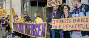 Demo für die rechte von inter Menschen (Archivbild von 2019 aus Berlin).