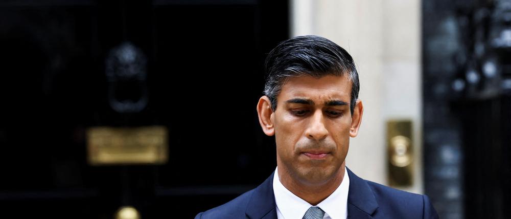 Mahnende Worte an Premier Rishi Sunak von Parteikollegen: „Die Regierung muss rasch Neuverhandlungen aufnehmen.“