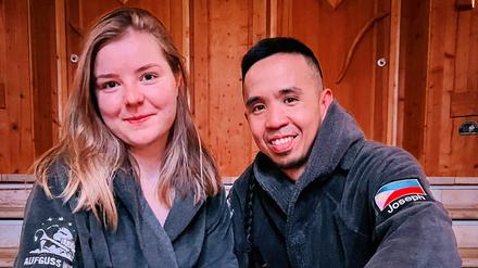 Meister-Aufgießer: Emma Eichhorn und Joseph Albeus