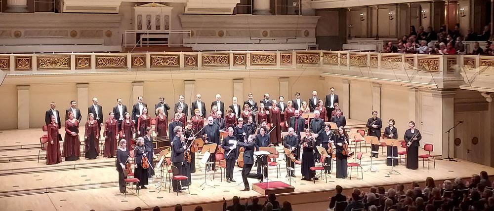 Der Rias Kammerchor und die Akademie für Alte Musik im Konzerthaus