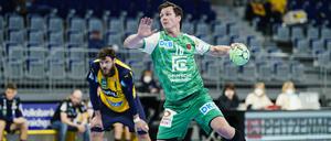 Hans Lindberg spielt seit 2016 für die Füchse. Insgesamt dreimal war er Torschützenkönig der Handball-Bundesliga. Zuletzt 2022.