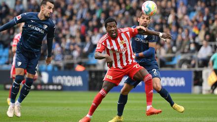 Union braucht gegen Sporting Braga einen gut aufgelegten Sheraldo Becker (Mi.).