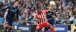 Union braucht gegen Sporting Braga einen gut aufgelegten Sheraldo Becker (Mi.).