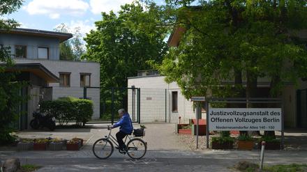 Die Justizvollzugsanstalt (JVA) Hakenfelde in Berlin-Spandau.