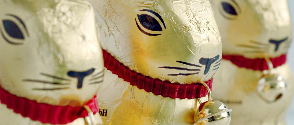 Der Schokoladenhersteller Lindt & Sprüngli kämpft um die Markenrechte seines „Goldhasen“.