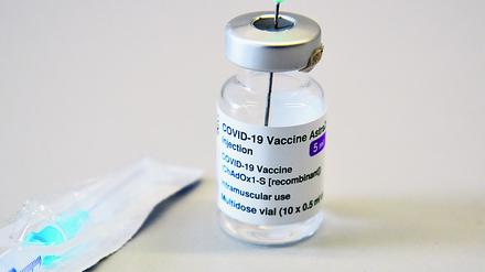 Eine Dosis der Vakzin von Astrazeneca. 