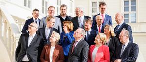 Sie reden mit: die Regierungschefs der Bundesländer, hier beim Treffen vorige Woche in Hannover.