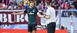 Bremens Niclas Füllkrug (l.) fand unter Trainer Ole Werner zurück zur Topform.