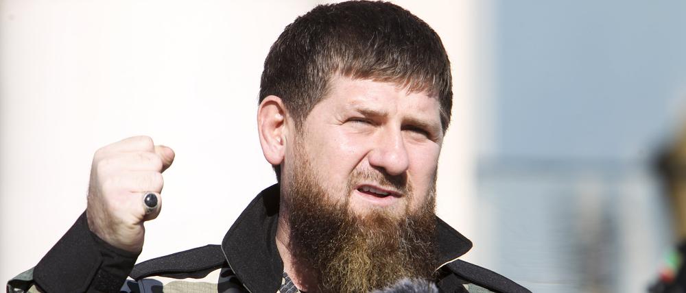 Ramsan Kadyrow ist Machthaber der russischen Provinz Tschetschenien.