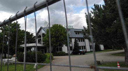 In Bautzen legten Unbekannte ein Feuer in einer geplanten Flüchtlingsunterkunft.