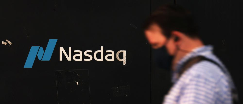 Die Technologiebörse Nasdaq hängt dem breiten US-Aktienmarkt hinterher (Symbolbild).