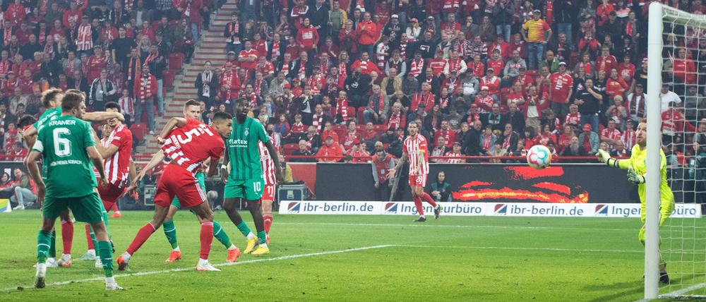 Der 1. FC Union und Gladbach trennten sich am Ende 2:1.