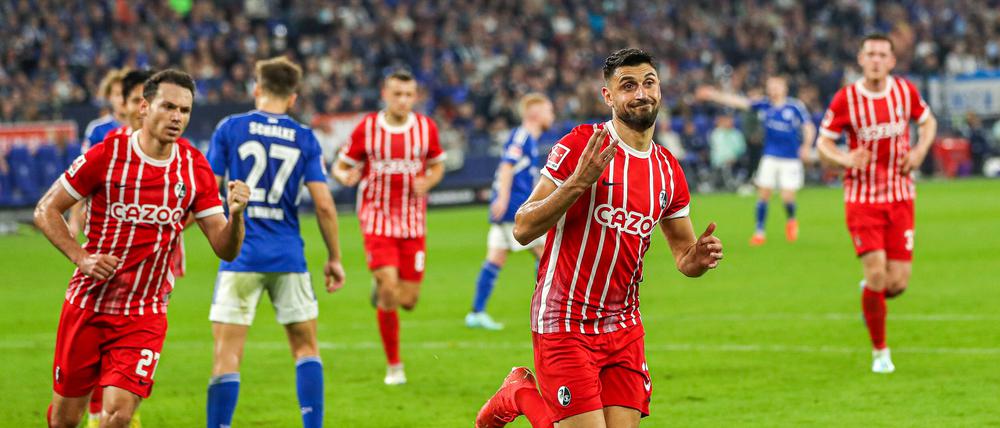 Vincenzo Grifo traf beim 2:0 gegen Schalke 04 doppelt.