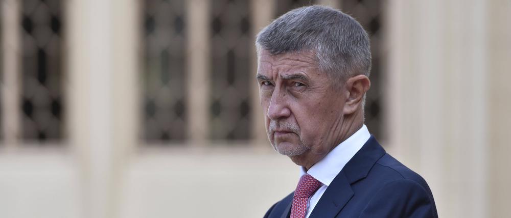 Czech Prime Minister Andrej Babis ANO, pictured, holds meeting in Slavkov Austerlitz format with Slovak PM Eduard Heger and Austrian Chancellor Sebastian Kurz in Lednice, Czech Republic, September 7, 2021. CTKxPhoto/VaclavxSalek CTKPhotoF202109080522701 PUBLICATIONxNOTxINxCZExSVK sal 02