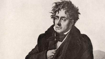 Der Politiker, Offizier und Schriftsteller Francois-René de Chateaubriand