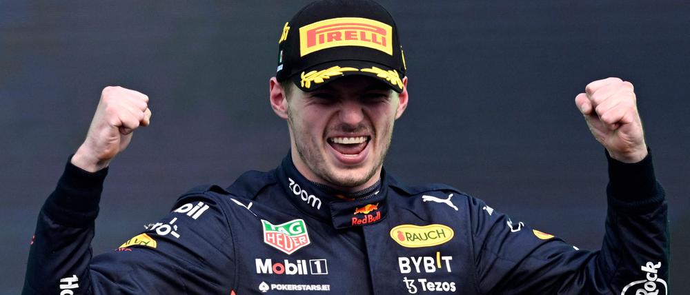 Red-Bull-Pilot Max Verstappen hat die Weltmeisterschaft schon in der Tasche. 
