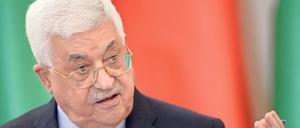 Palästinenserpräsident Mahmoud Abbas reist nach China.