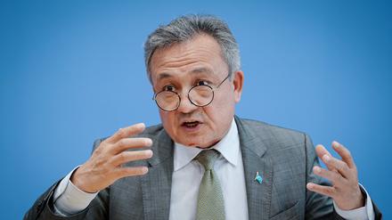Dolkun Isa, Präsident des Weltkongresses der Uiguren.