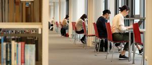 Rund 1000 Menschen besuchen die Potsdam Bibliothek am Tag.