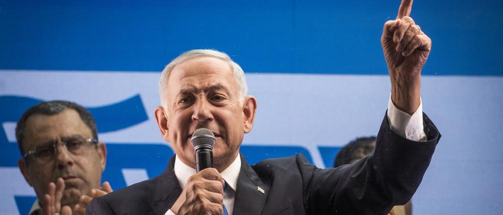 Benjamin Netanjahu könnte wieder Ministerpräsident von Israel werden.