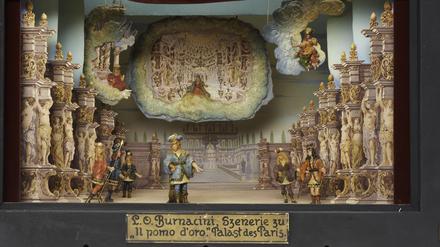 Atelier Feri Schwarz: Bühnenbild zur Festoper „Il pomo d’oro“ von 1668