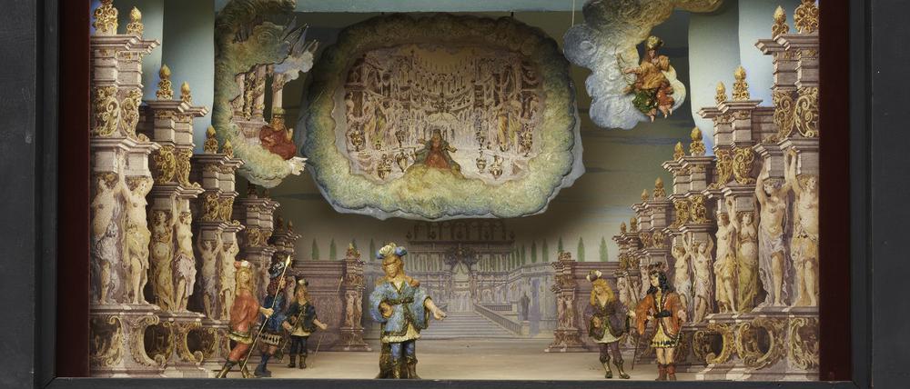 Atelier Feri Schwarz: Bühnenbild zur Festoper „Il pomo d’oro“ von 1668