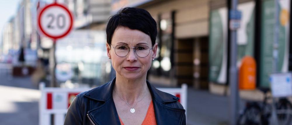 Anja Schröder ist Inhaberin des Ladens „Planet Wein“ in der Berliner Charlottenstraße.
