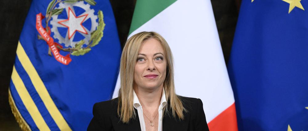 Giorgia Meloni, Italiens neue Ministerpräsidentin