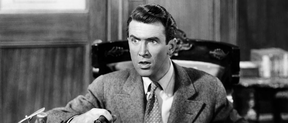James Stewart als George Bailey in „Ist das Leben nicht schön?“