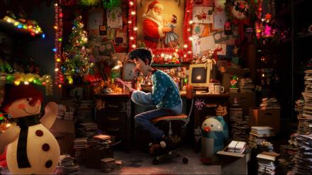 Eine Szene aus dem Film „Arthur Weihnachtsmann“.