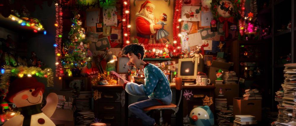 Eine Szene aus dem Film „Arthur Weihnachtsmann“.