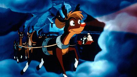 Der Zeichentrickfilm „Rudolph mit der roten Nase“ ist ein animiertes Weihnachtsmärchen.