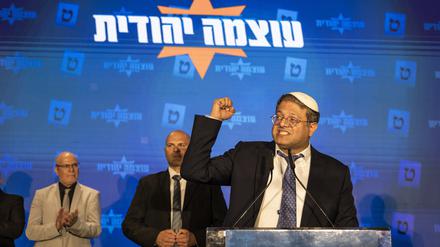 Itamar Ben-Gvir, rechtsextremer israelischer Abgeordneter und neuer Polizeiminister.