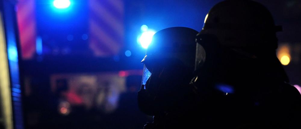 Die Berliner Feuerwehr im Einsatz. (Symbolbild)