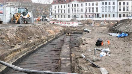 Grabungen am Molkenmarkt