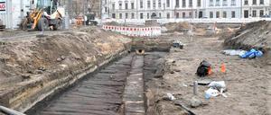 Grabungen am Molkenmarkt