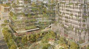 Frühere Planungen für das einstige Güterbahnhofsgelände Greifswalder Straße.