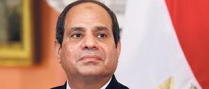 Präsident Abdel Fattah al Sisi regiert das Land seit 2014.