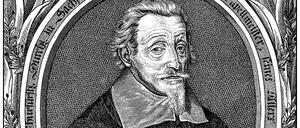 Heinrich Schütz auf einer Zeichnung aus dem 19. Jahrhundert.