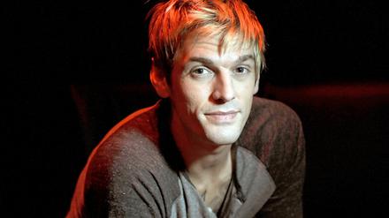 : Sänger Aaron Carter, aufgenommen in Berlin (Archivbild) (zu dpa: «US-Sänger Aaron Carter ist tot») Foto: Britta Pedersen/dpa-Zentralbild/ pa +++ dpa-Bildfunk +++