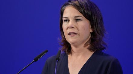 Außenministerin Minister Annalena Baerbock.