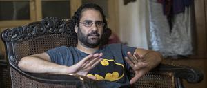 Alaa Abdel Fattah während eines Interviews im Mai 2019.