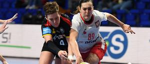 Alina Grijseels erzielte acht Tore gegen Polen.