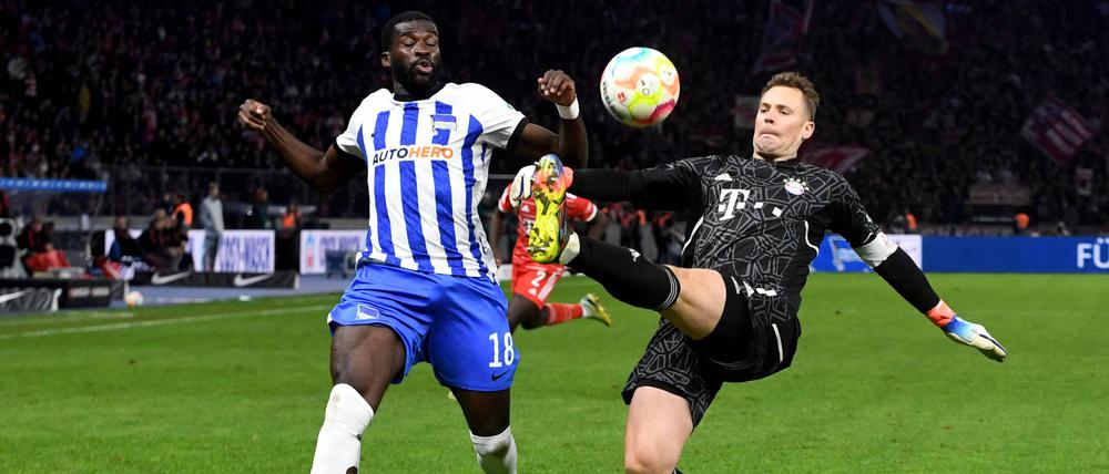 Manuel Neuer zeigte gegen Hertha, was für ein toller Fußballer er ist.