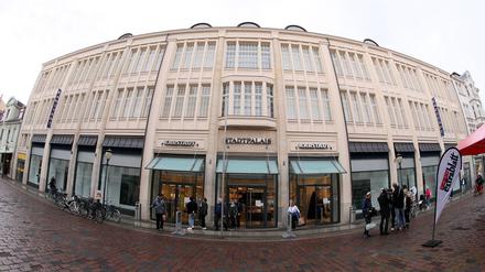 Die Karstadt-Filiale in der Brandenburger Straße in Potsdam.